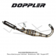 Pot d'chappement Doppler ER1 Carbone Edition pour Mobylette Motobcane / MBK 51 (bras carr)